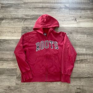 Roots men’s Red Hoodie Jacket